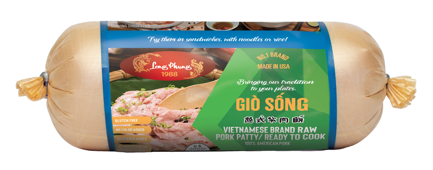 Giò sống - Raw pork paste