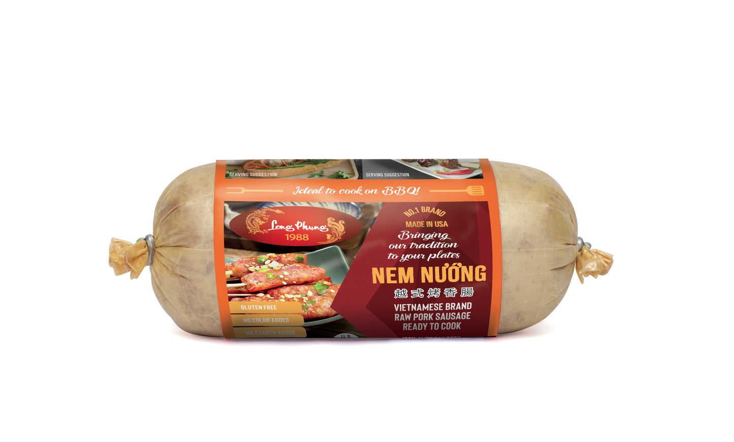 Nem nướng - Raw pork paste Vietnamese BBQ Style