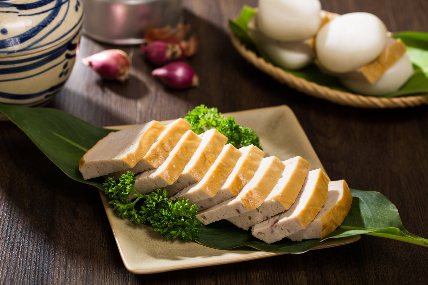 Chả Chiên. Original Vietnamese fried pork patty